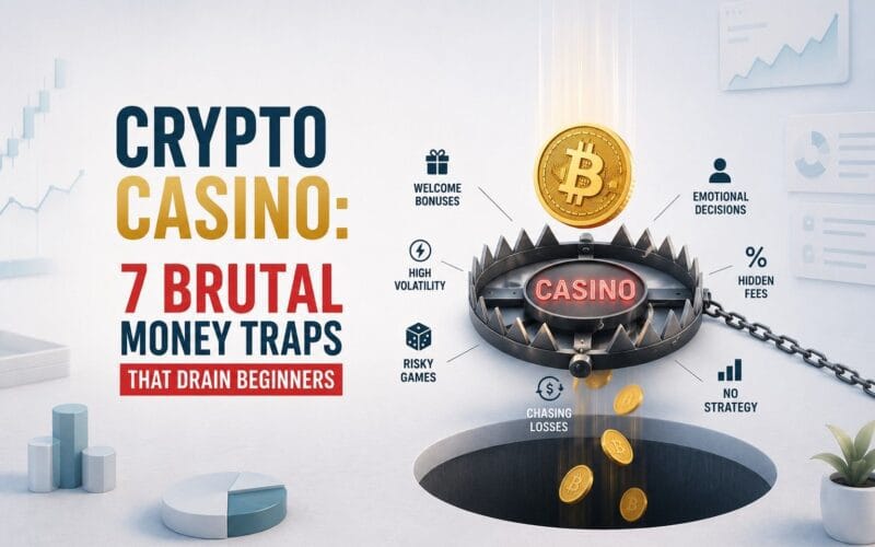 Crypto casino: 7 brutal money traps that drain beginners