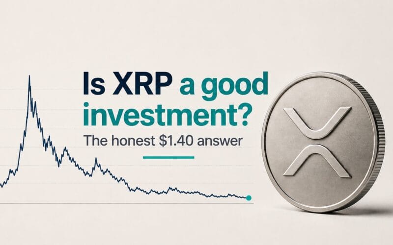 Is XRP a good investment in 2026? The honest $1.40 answer