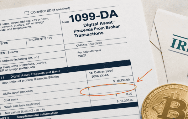 1099-DA: the dangerous crypto tax myth that triggers IRS letters