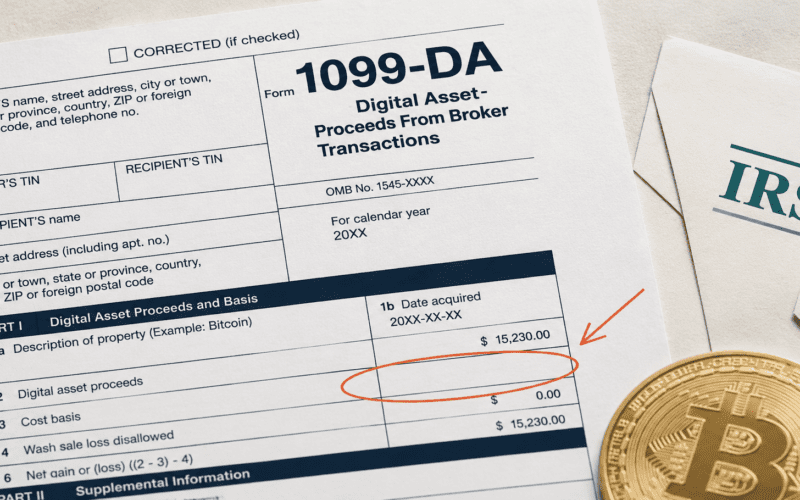 1099-DA: the dangerous crypto tax myth that triggers IRS letters