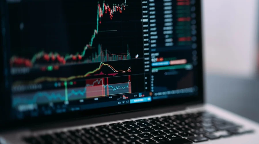 Bitcoin trading chart crypto, file photo illustrating this bitcoin price forecast report
