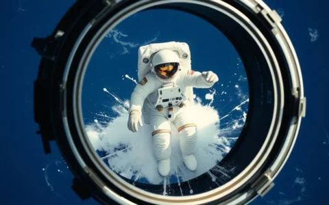 Artemis II crew Congressional Space Medal: spacecraft splashing down in pacific ocean astronaut