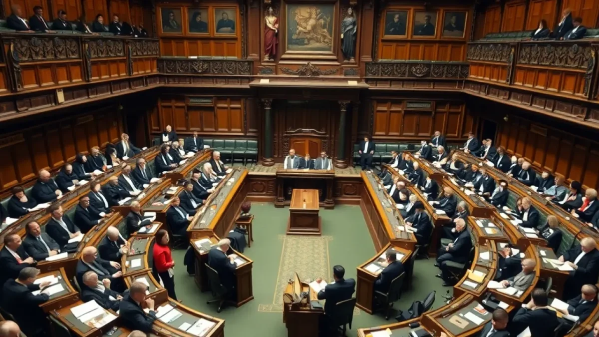 Burnham assisted dying vote: uk house of commons chamber interior debate