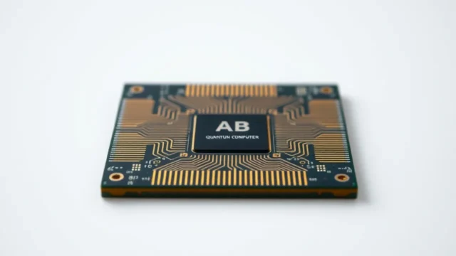 Bitcoin quantum resistance: quantum computer processor core circuit board patterns