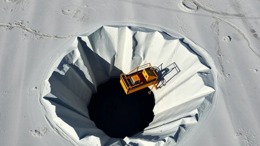 China delays Moon landing explained: lunar crater shadow ice terrain equipment machinery