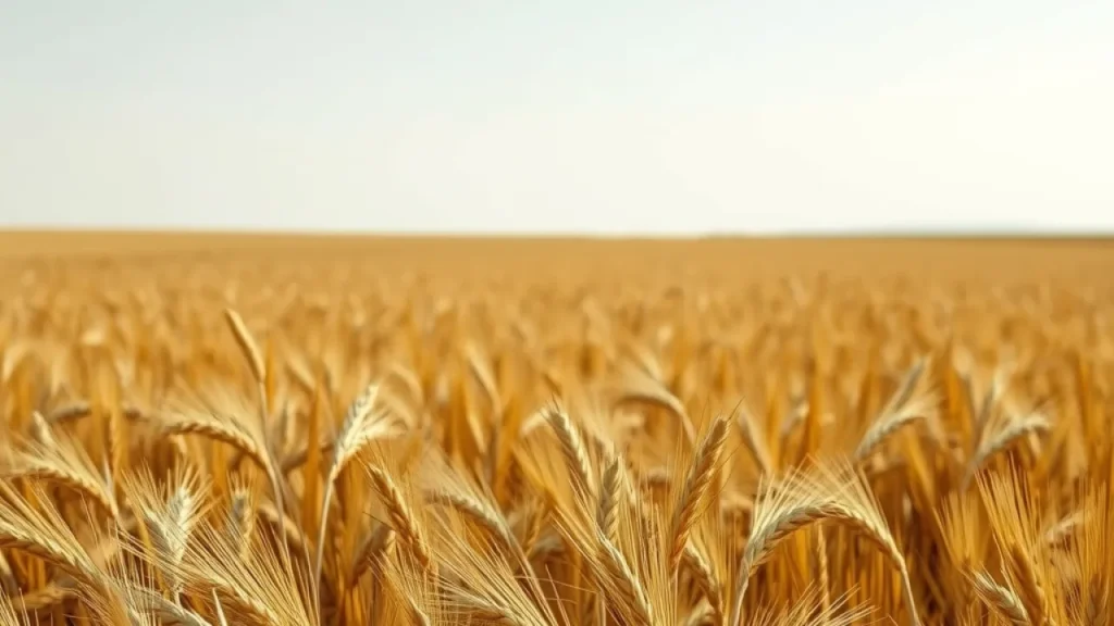 Wheat prices explained: wheat field golden harvest landscape