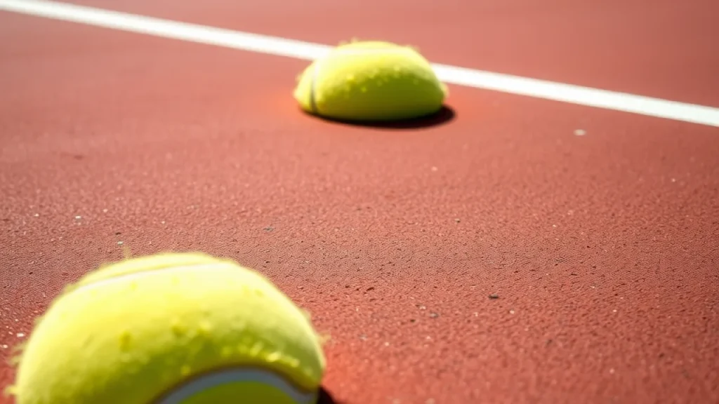 Katie Boulter US Open exit explained: tennis ball marks on hard court surface