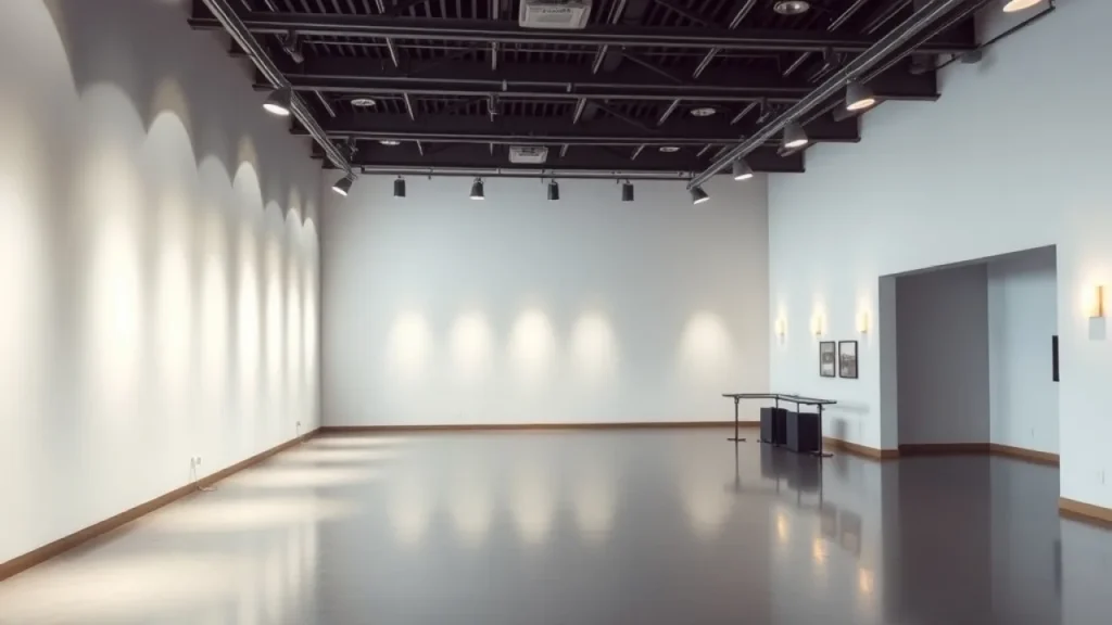 Robot theme parks explained: modern entertainment venue interior with bright lighting