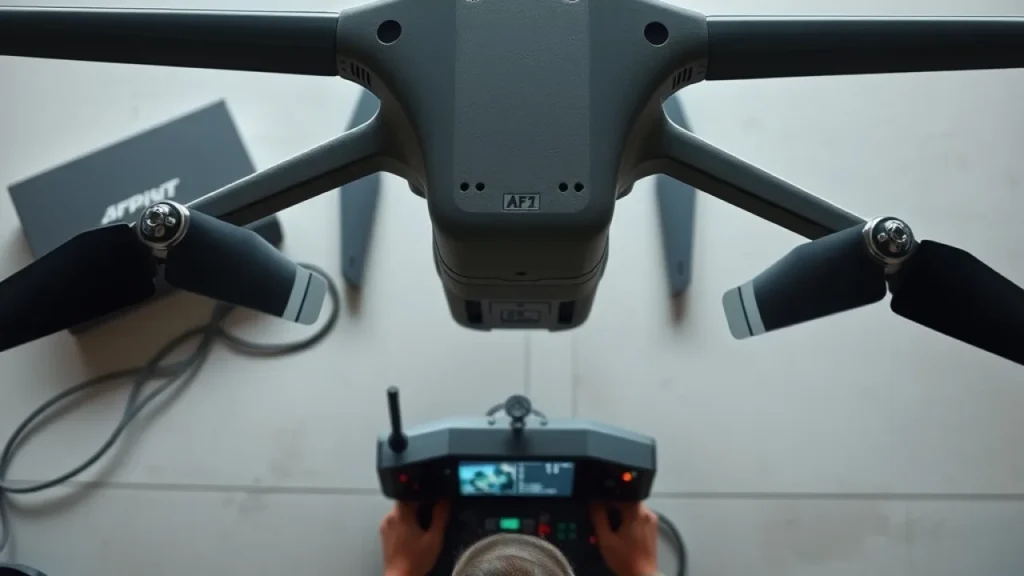 World Central Kitchen airstrike explained: overhead view of military drone with operator
