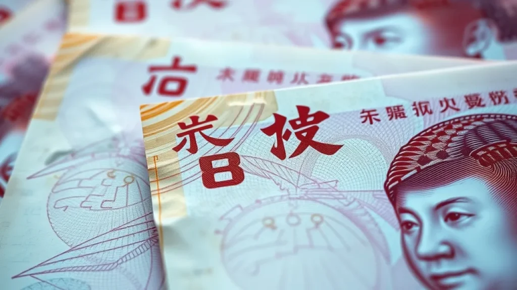 Hong Kong dollar facility explained: chinese yuan banknotes currency close-up texture