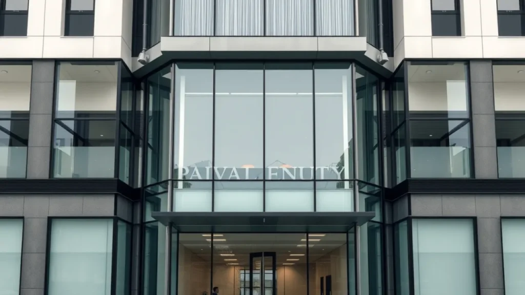 401(k) private funds explained: private equity office building modern glass facade