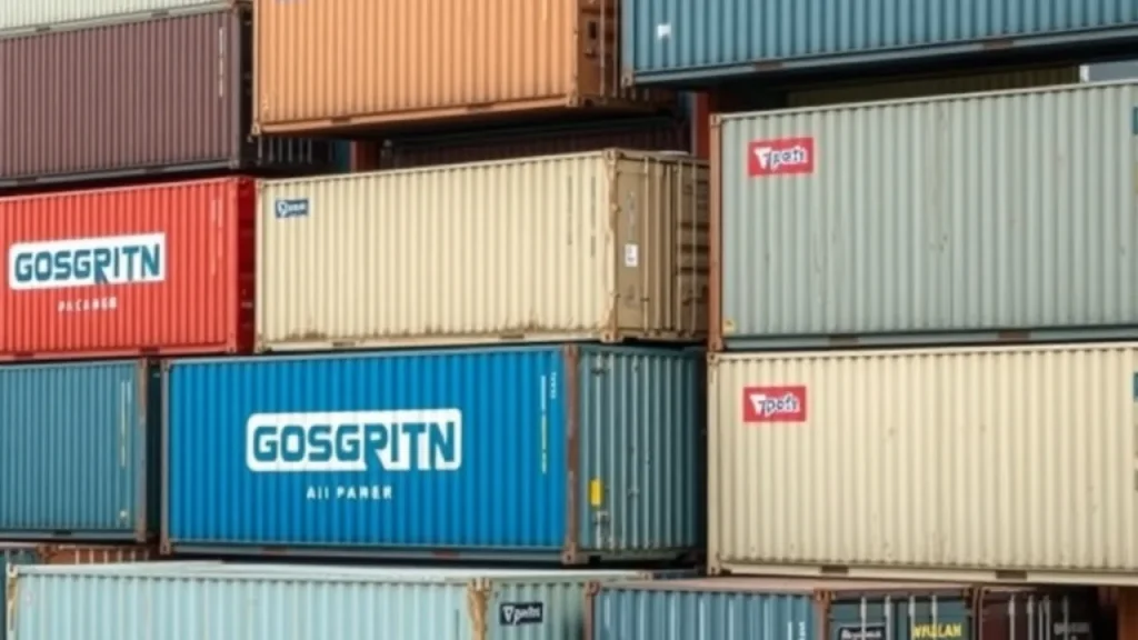 Singapore GDP growth explained: cargo containers stacked at singapore port during