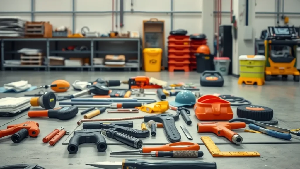 Fastenal earnings explained: factory floor with tools and safety equipment