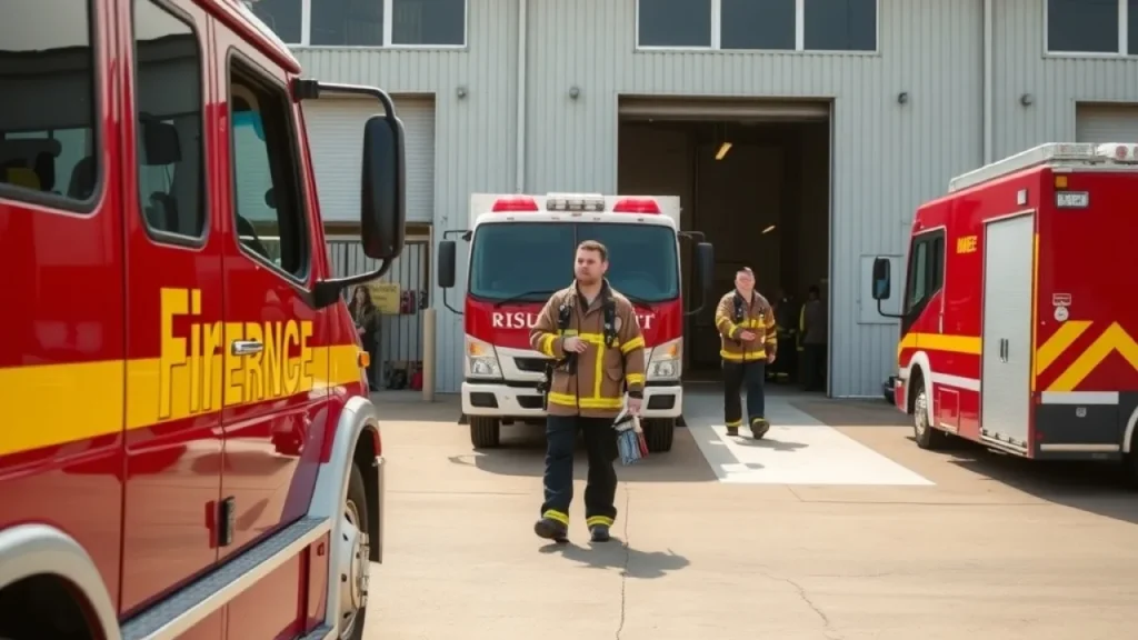 Detention centre fire case closed explained: emergency service personnel firefighting equipment migration facility